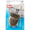 Prym 417977 - Chiusura per Borse, in Ottone Anticato, Dimensioni 26 mm