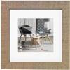 walther design Beige 20 x 20 cm Home Cornice in Legno HO220C
