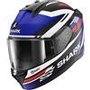 Shark Casco Moto Integrale Shark D-SKWAL 3 FIRSTLAP Mat Nero Blu R