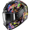 Shark Casco Moto Integrale Shark RIDILL 2 RAGING BEAST Nero Viola