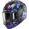 Shark Casco Moto Integrale Shark RIDILL 2 RAGING BEAST Mat Nero Vi