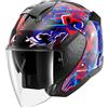 Shark Casco Moto Integrale Shark SKWAL JET PRANZ Nero Blu Rosso