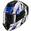 Shark Casco Moto Integrale Shark SPARTAN RS HIBOLT Nero Blu Cromat