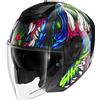 Shark Casco Moto Jet Shark RS JET CARBON SHAYTAN Nero Verde Viola
