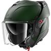 Shark Casco Moto Modulare P/J Shark OXO BLANK Mat Verde scuro Opac