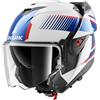 Shark Casco Moto Integrale Shark OXO SIKTER Bianco Cromo Blu