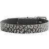 HUNTER Collare Convenience Reflect S (40), grigio leopardato