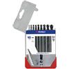 TIVOLY AP13 - Pack di 10 punte per metallo DIN 338 HSS, diametro di 1, 2, 3, 4, 5, 6, 7, 8, 9, 10 mm