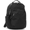 Kipling Seoul, Zaino Unisex - Adulto, Black Noir, Taglia Unica