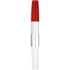 Maybelline New York Superstay 24Color Rossetto a Lunga Durata Doppio Gesto, Liquido Intenso e Balsamo per Fissare il Colore, 542 Cherry Pie