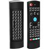 iFutniew Air Mouse per Android Tv Box, Mini Tastiera Wireless Air Mouse Telecomando con RGB Retroilluminato MX3 Pro IR, Apprendimento a IR, 500094987