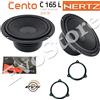 Hertz Kit 2 Casse Altoparlanti Woofer Posteriori Hertz C 165L per Nissan Juke 2010>