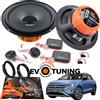Hertz Kit Casse Altoparlanti Hertz Dsk 165.3 Anteriori con Adattatori per VW T-Roc