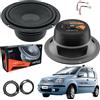 Hertz Casse Altoparlanti Woofer Hertz C165L Anteriori per FIAT Panda 169 dal 2003-2012