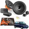Hertz Kit Casse Altoparlanti Hertz Dsk 165.3 Anteriori per Fiat Multipla dal 1999+Cavi