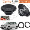 Hertz Kit 2 Casse Altoparlanti Woofer Posteriori Hertz C 165 L per Fiat Stilo 5 Porte