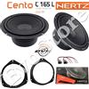 Hertz EvoTuning Kit 2 Casse Altoparlanti Woofer Anteriori Hertz C 165L per Alfa MITO