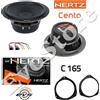 HERTZ C 165 Casse Woofer per Alfa Giulietta Altoparlanti Anteriori o Posteriori