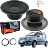 Hertz Kit 2 Casse Altoparlanti Woofer Posteriori Hertz C 165L per FIAT Panda 169