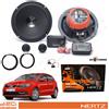 Hertz Kit 4 Casse Altoparlanti HERTZ DSK 165.3 Ant o Post per VW Polo 6R dal 2009-2017