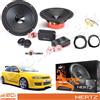 Hertz Evotuning Kit 4 Casse Altoparlanti Hertz Dsk 165.3 Anteriore + Adattatori per Fiat Stilo