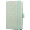 SIGEL J6356 Agenda settimanale, formato A6, copertina rigida, verde chiaro, certificato FSC