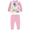 SUN CITY Pigiama Minnie Bambina da 12 a 30 Mesi in Felpa Inverno 2022 (30 Mesi, Rosa)