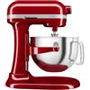 KitchenAid Robot da Cucina - Artisan - Robot da cucina multifunzione con ciotola sollevabile - Con 5 accessori - 5,6L - Rosso imperiale