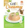 Catit Gatti Catit Creamy Cups, Pollo con Kiwi, 4 x 25 g