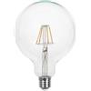 V-TAC VT-1979 Lampadina globo LED E27 in vetro trasparente filamento 10W G125 3000K - 214422