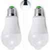 FOLGEMIR 2 PACK lampada LED con rilevatore di movimento, sensore PIR, 230 V, 12 W, E27, 6000 K - bianco freddo, 1020 lumen, perfetto per le scale, garage, sala, cortile, corridoio, terrazzo