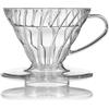 HARIO VDR-01-T Dripper trasparente 01 caffè goccia mano per 1 o 2 tazze, Made in Japan