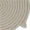Jukway Corda in Cotone Naturale 10mm, Corda Intrecciata Rotonda 5m/16piedi con Anima, Morbida Legare Cavo Versatile per Cucire, Impacchettare, Decorazioni DIY, Artigianali - Bianco Grezzo (5M)