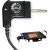 GOLDMAN SERVICE | Termostato a cavo per piastra grill elettrica. Compatibile per diversi modelli di grandi marche di grill elettrico. Termostato di ricambio