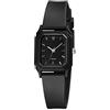 TOOCAT Orologio da polso da donna, alla moda, semplice, al quarzo, impermeabile, mini orologi analogici ultra sottili per ragazze e studenti, Nero-5