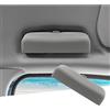 GAFAT [Migliorato Plus] Peugeot 208 2008 e-208 e-2008 2020-2025 2026 Custodie Occhiali da Sole, Contenitore Organizer per Occhiali, Taglie Forti, Originale OEM, Accessori Peugeot 208 (Grigio)