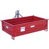 GeoTech TRP 180 - Cassone transporter per trattore - Ribaltabile - 3 sponde apribili