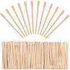 VJUYSW Bastoncini Legno per Ceretta, Bastoncini Di Cera, Spatole in Legno per Ceretta, 500 Bastoncini di Cera in Legno, Stick di Cera per Sopracciglia Naturale, Spatola Ceretta Bastoncini, Ceretta Spatola