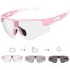 X-TIGER Fotocromatici Occhiali Ciclismo Uomo Donna Polarizzati Sportivi Anti-UV 400 Lenti Trasparenti Bici MTB