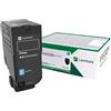Toner originale Lexmark 75M20C0 CIANO