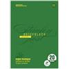 Staufen Style Blocco di scrittura - DIN A4, 100 fogli di carta da lettere, rigatura 20, 70 g/m², bianco, Staufenpost