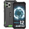 Blackview BV5300 Pro - Telefono cellulare da esterno senza contratto, 12 GB + 64 GB/1 TBGB, Android 14 Outdoor Smartphone 6580 mAh, batteria da 13 MP+8 MP 6.1 HD+ Display da cantiere, NFC/GPS/IP69