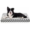 JOEJOY Grande cuccia ortopedica per cani, grande cuccia lavabile, cuscino per cani con memory foam, lavabile rimovibile, impermeabile, letto ortopedico grigio