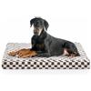 JOEJOY Cuccia per cani ortopedica XXL, lavabile, con memory foam, lavabile, rimovibile, impermeabile, ortopedica, colore rosso intenso