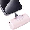 iWALK Power Bank Mini 5500mAh: Caricatore Portatile USB-C Compatto e Leggero, Ricarica Rapida 22,5W Compatibile con iPhone 16 Plus/16 Pro Max, iPad, Samsung Galaxy S24/S23, Android e Altri Dispositivi