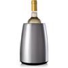 Vacu Vin Raffreddatore per Vino Elegante - Acciaio Inox Glacette con Impacco Refrigerante per Bottiglie Standard - Glacette Isolante