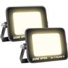 SKYWORLD 2 Pezzi Faretto Led da Esterno, 20W 2000LM Faretti a LED