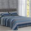 Dorian Home Completo Lenzuola Matrimoniali Cotone 100% Puro 180x200 Made in Italy