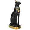 HERCHR statuina a forma di antico gatto egizio, Resina Dea Car Bastet Figurine, Esotico Statua di Gatto Egiziano, decorativa Figurina da Collezione Gatto Egiziano Per Ornamenti Domestici Artigianato