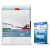 R&D Home - Coprimaterasso Matrimoniale Impermeabile 160x200 + 2 Copricuscino Impermeabile - Tessuto 100% Cotone - Made in Italy - Antiacaro e Anallergico - Lavabile a 90° - Ebook in omaggio
